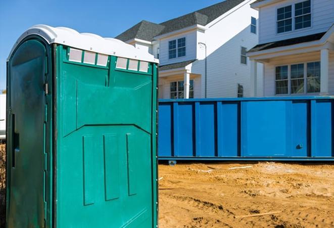 efficient and clean restroom solution on a construction project